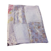 Jacquard Lining Satin Patch Table Topper - Lilac - Notbrand