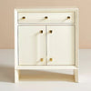 Machey Hardwood Entryway Cabinet - White - Notbrand