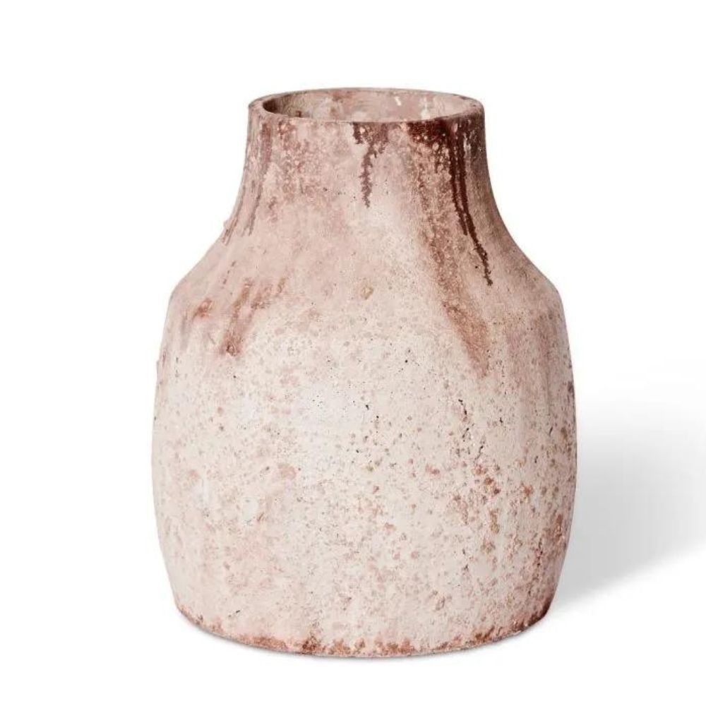 Monroe Cement Vase - Soft Pink - Notbrand
