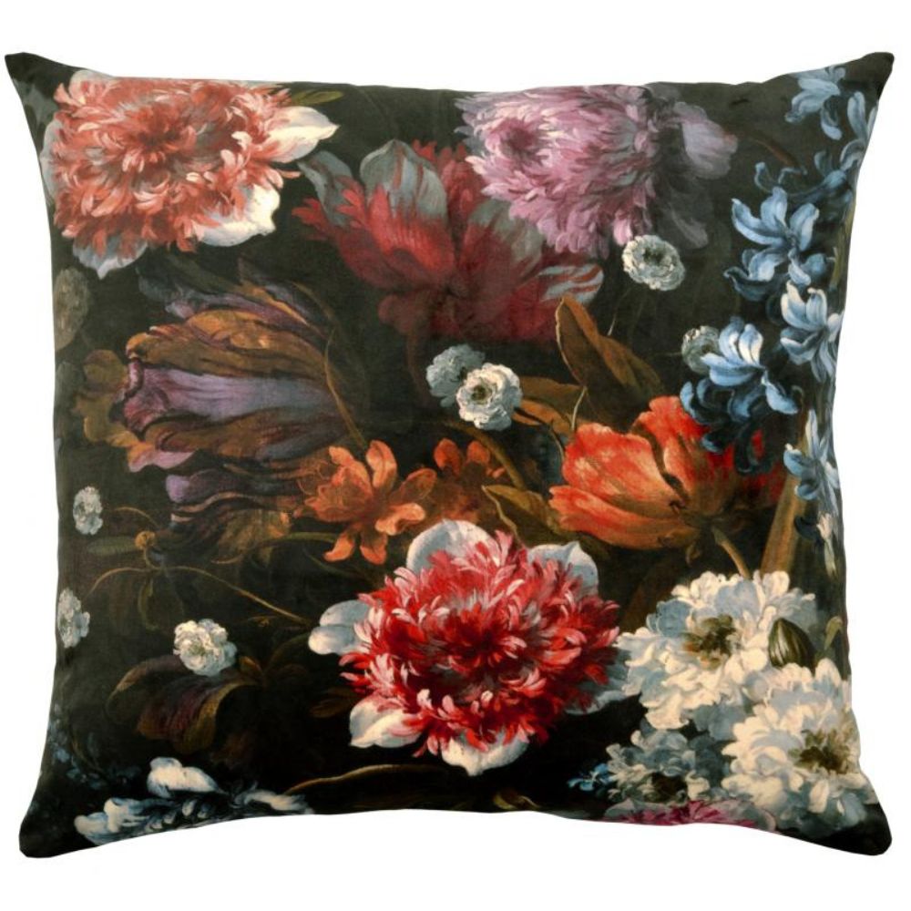 Museum Floral Florence Velvet Cushion - NotBrand