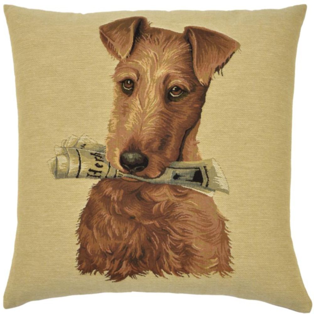 Newspaper Obedient Dog Cushion - NotBrand