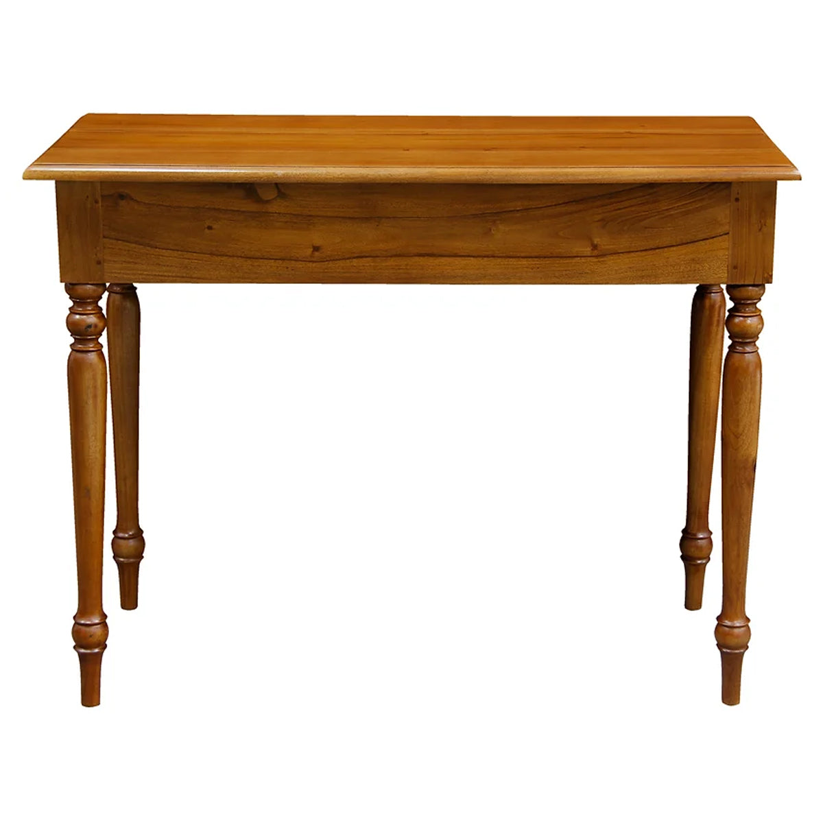 Nueva Solid Timber Single Drawer Console - Light Pecan - Notbrand