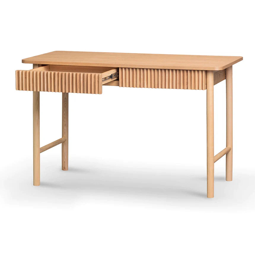 Otane Wooden Office Desk - Natural - NotBrand