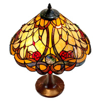 Paloma Tiffany Style Table Lamp - Sand - Notbrand