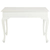 Queen Ann Timber 2 Drawer Desk - White - Notbrand
