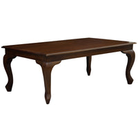Queen Ann Timber Coffee Table - Mahogany - Notbrand