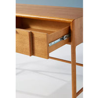 Kenty Hardwood 2 Drawer Console Table - Acorn - Notbrand