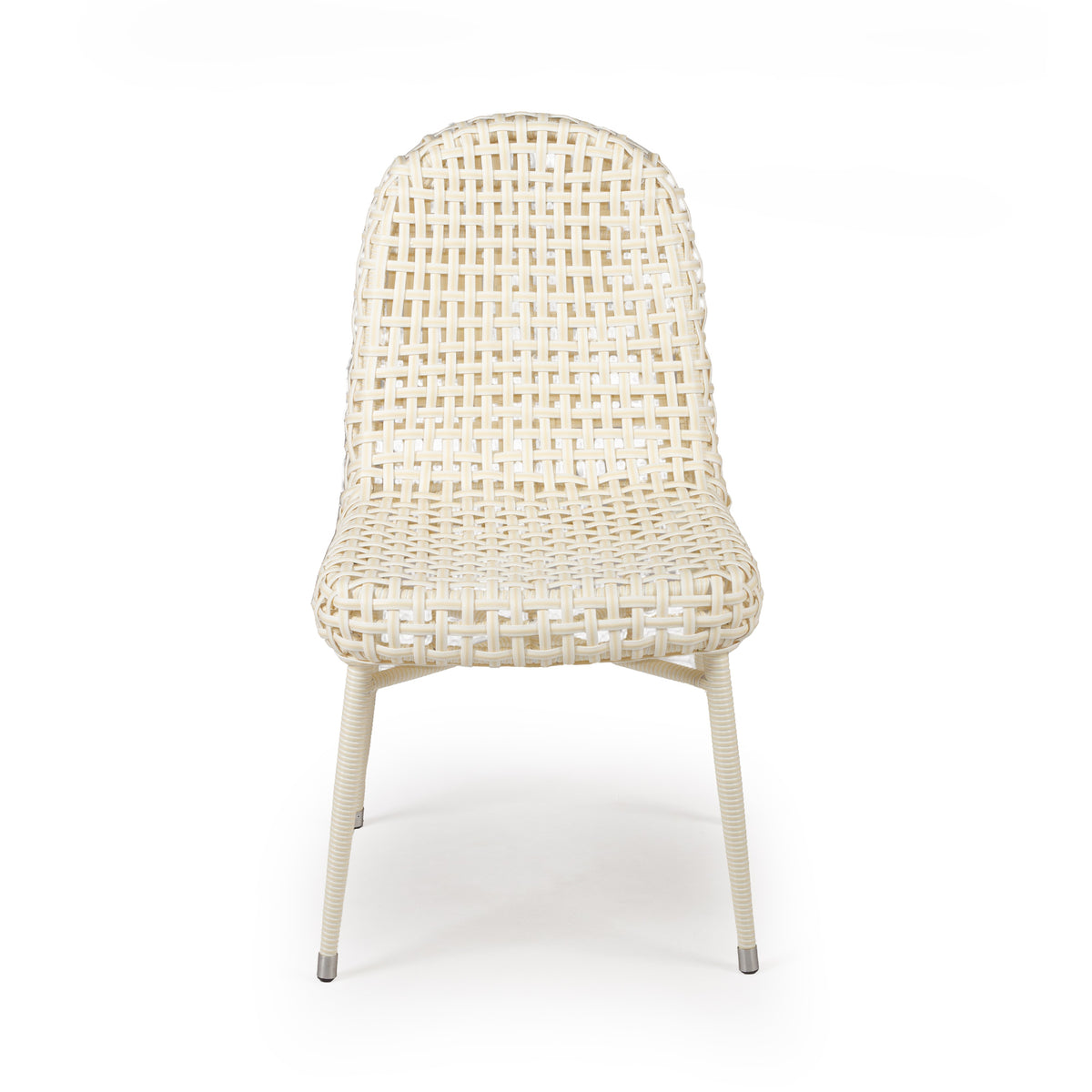 Remy Wicker Outdoor Dining Chair - Beach White