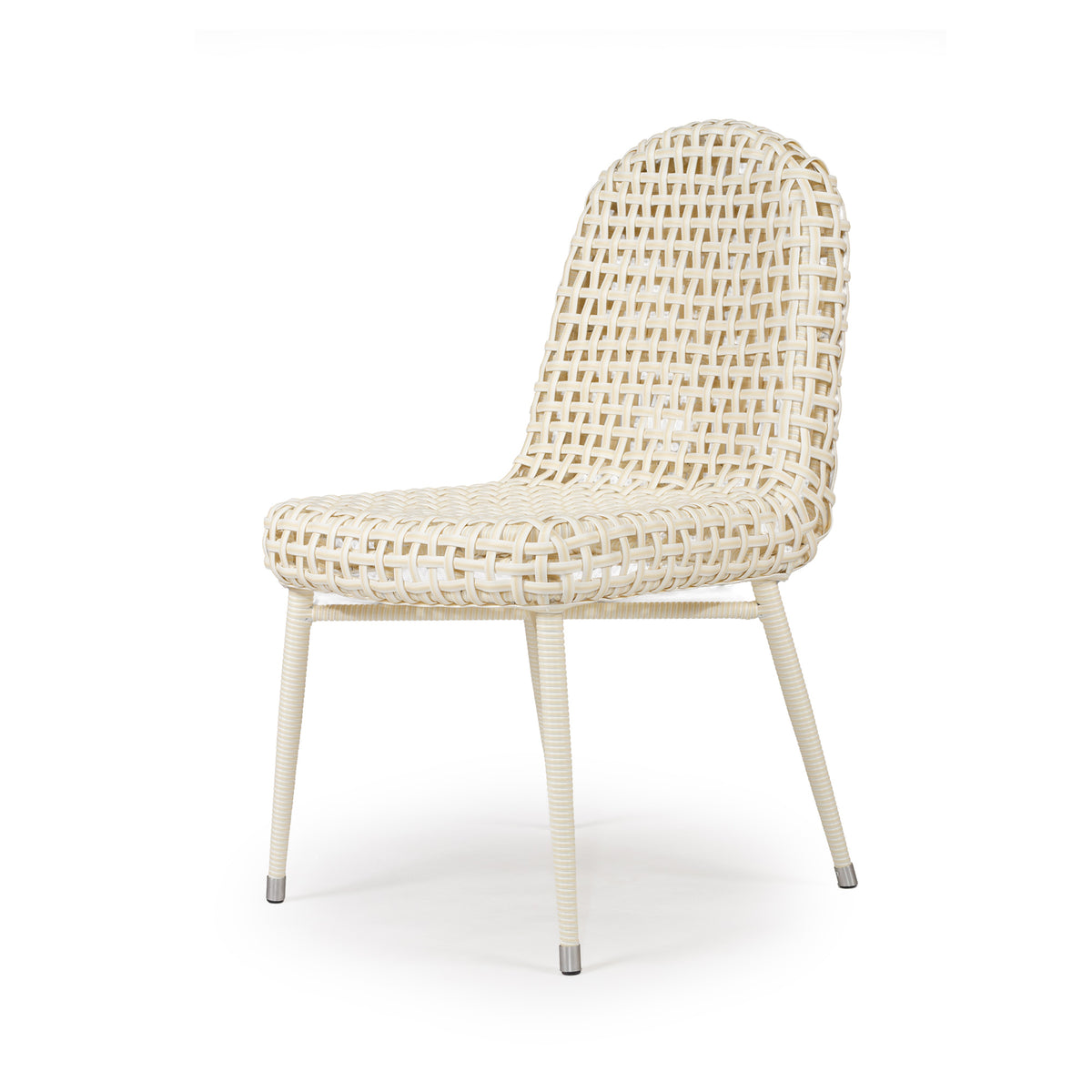 Remy Wicker Outdoor Dining Chair - Beach White