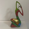Nordic Style Abstract Woman Art Resin Sculpture - Multicolour - Notbrand