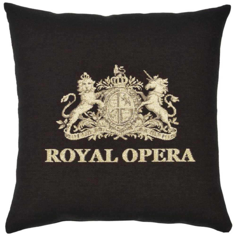 Royal Opera Cushion - Black - NotBrand