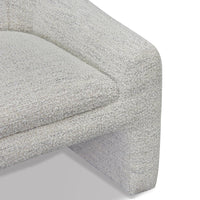Ruphael Fabric Arm Chair - Fog Grey - NotBrand