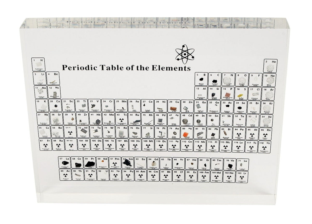 Acrylic Real Element Periodic Table Ornament - Notbrand