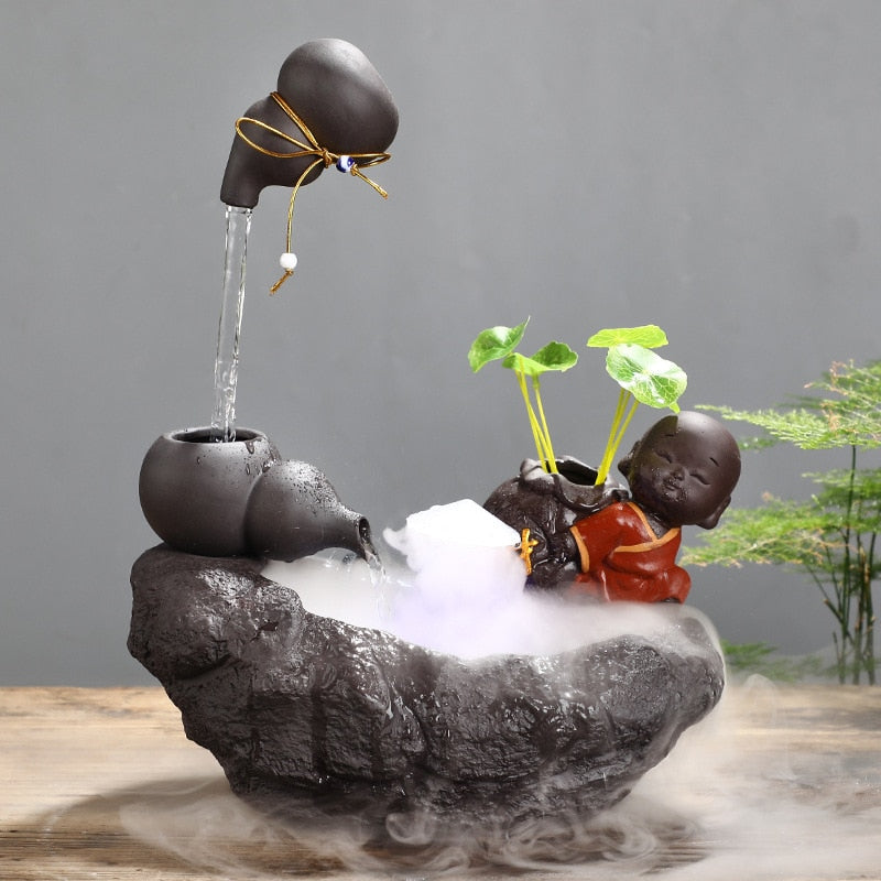 Zen Suspended Teapot Water Fountain Atomized Humidifier - Notbrand
