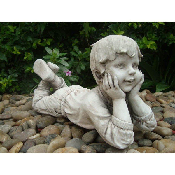 Boy Thinking Statue - 33.5cm - Notbrand