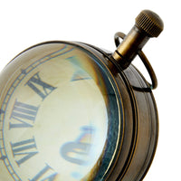 Timekeepers Spherical Watch in Brass - 6.5cm - Notbrand
