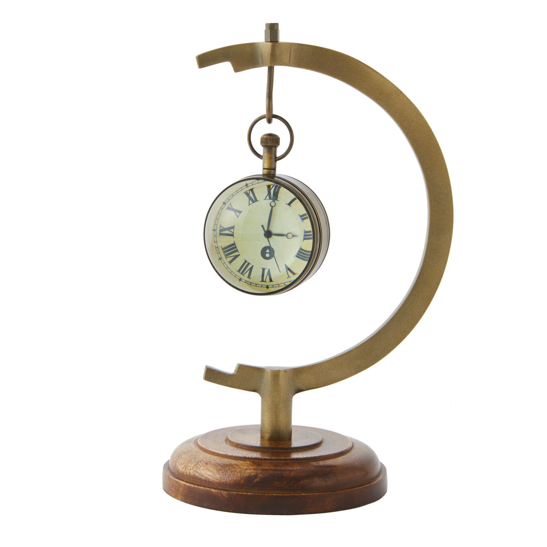Timekeeper's Pocket Watch Hanger Stand - Antique Gold - Notbrand