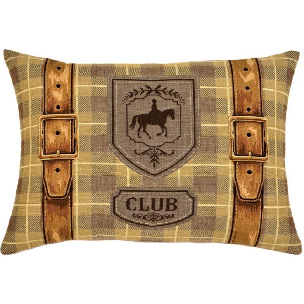 Saddler Club Belt Collection Cushion - NotBrand