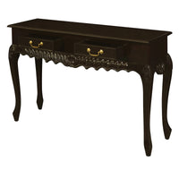 Seine Timber 2 Drawer Console in Chocolate - 120cm - Notbrand