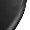 Semere Round Dining Table in Full Black - 1.4m - NotBrand