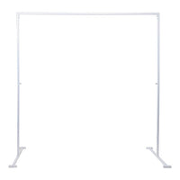 Metal Square Backdrop Standing Frame - White - Notbrand