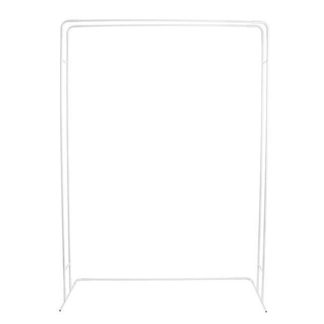 Square Metal Wedding Flower Arch in White - 210cm - Notbrand