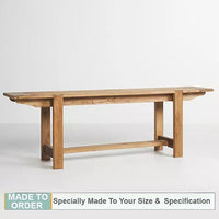 Sullivan Wooden Console Table - Natural - Notbrand
