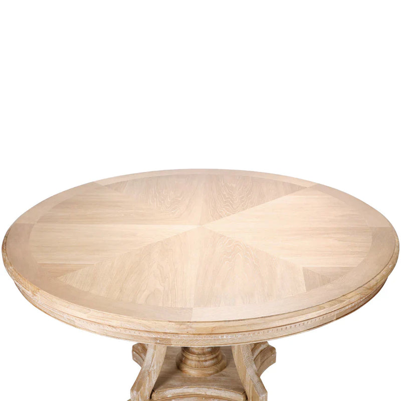 Trisfiel Round Dining Table in Natural - 150cm - NotBrand