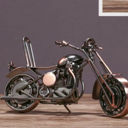 Harley Heritage Handcrafted Metal Motorcycle - Range - Notbrand