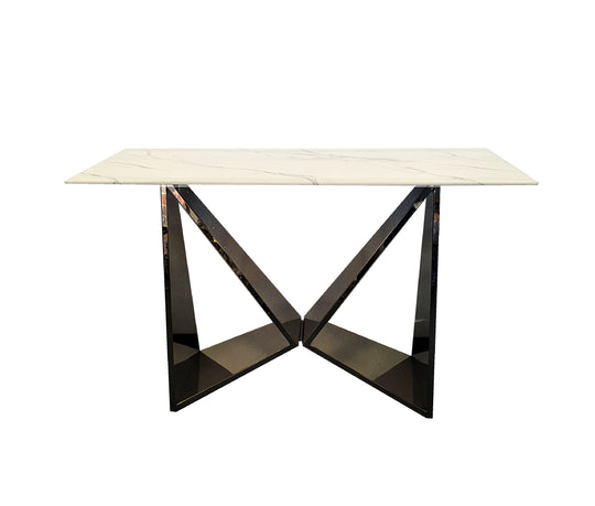 Luxe Console Table - Black - Notbrand