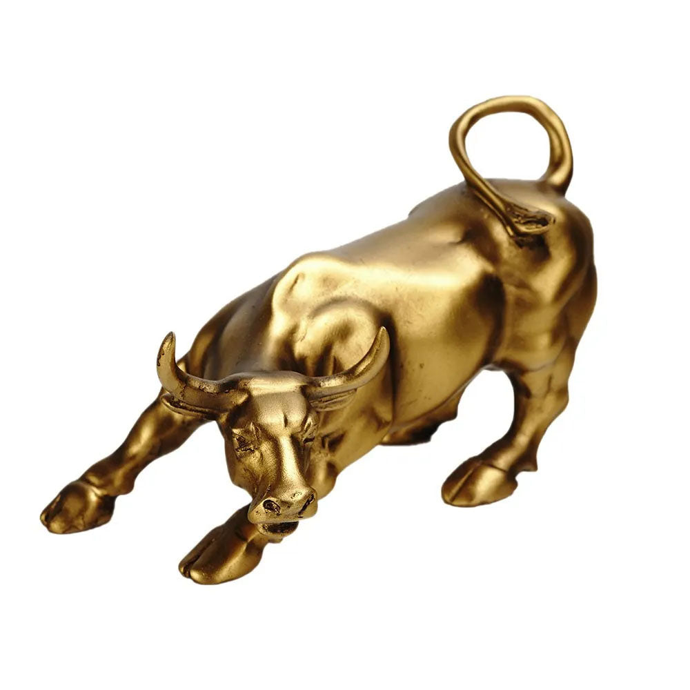 Vinum Resin Wall Street Bull Figurine Ornament - Notbrand