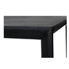 Wegaris Teak Wood Dining Table in Black - 2.8m - NotBrand
