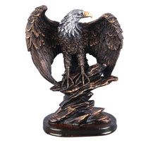 Vintage Resin Eagle Sculpture - Range - Notbrand