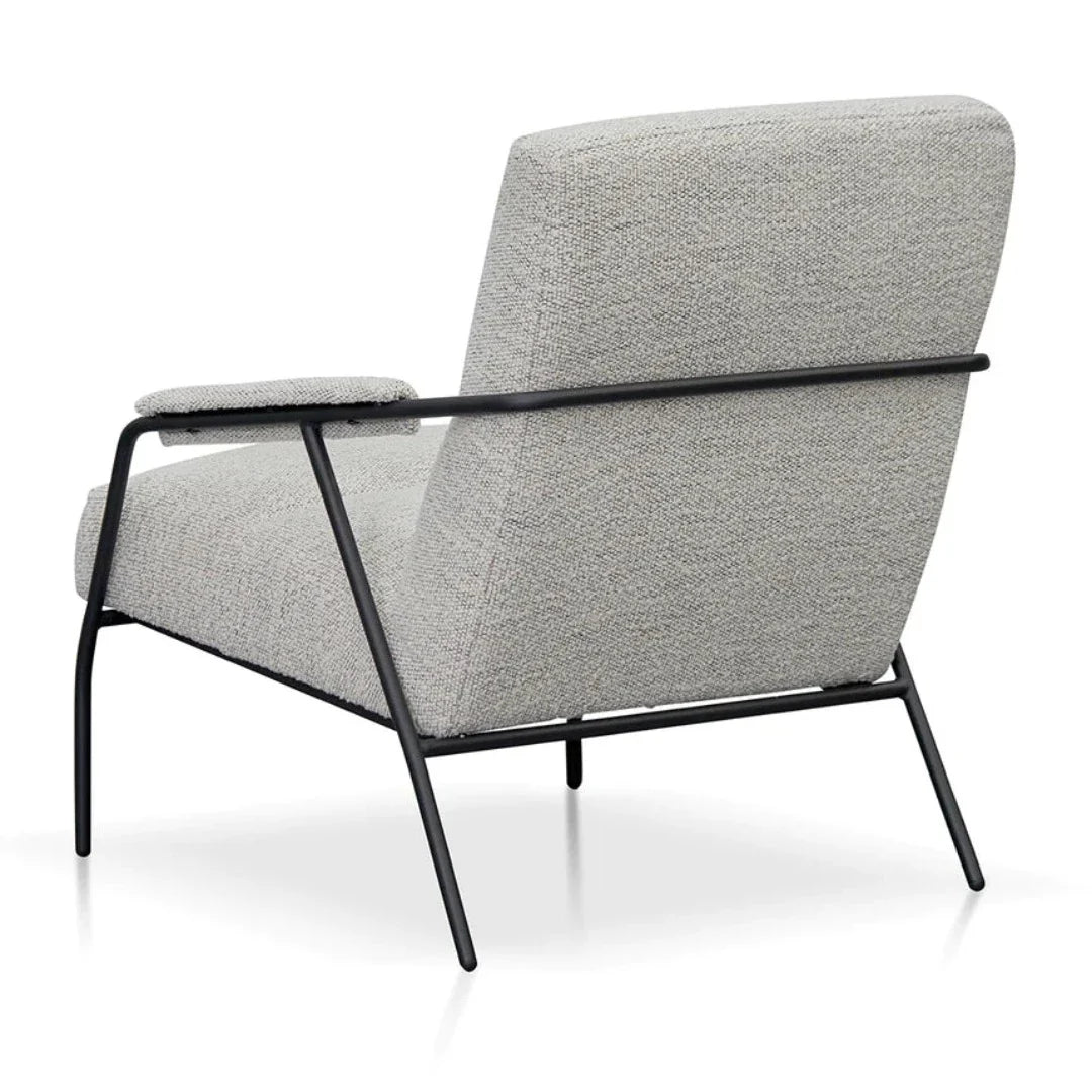 Xoshas Fabric Armchair - Fog Grey - NotBrand