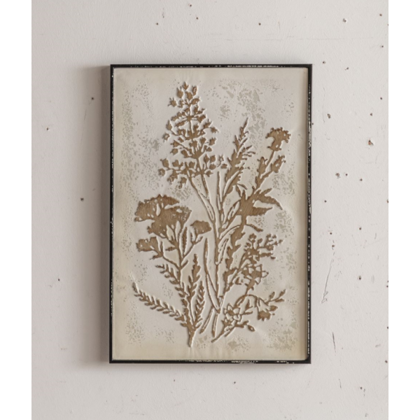Wildflower Rectangular Wall Art - 61.3cm - Notbrand