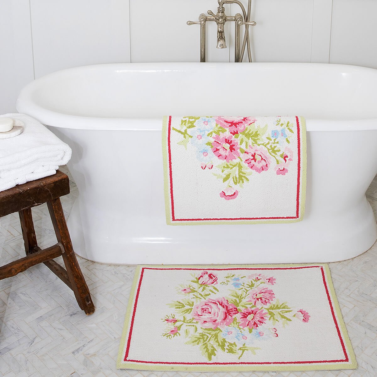 Luxurious Soft Woven Bath Rug - 75cm