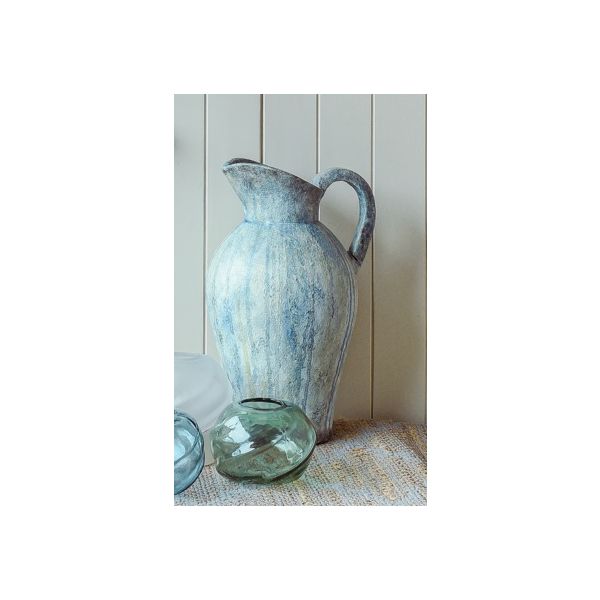 Set of 2 Garah Terracotta Tall Vase - Antique Charcoal - Notbrand