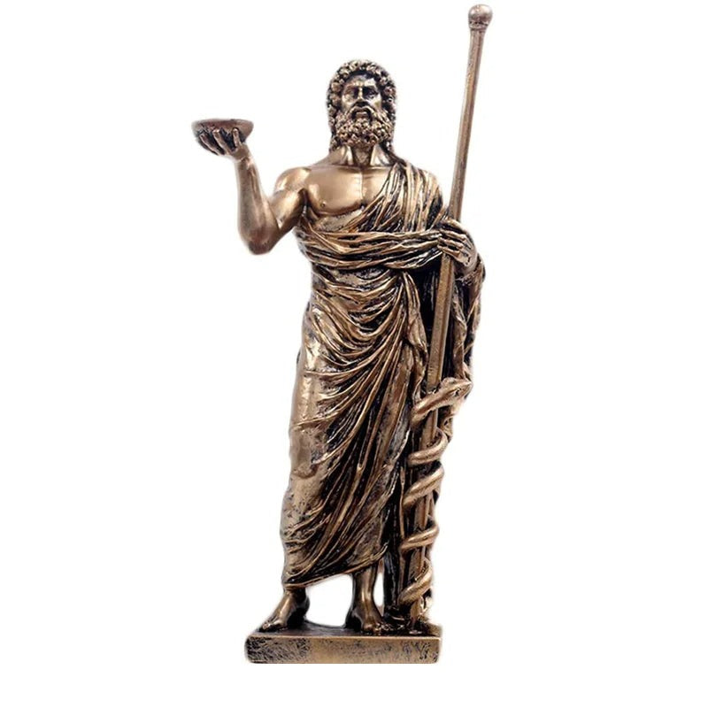 Divine Healing Presence Asclepius Statue - Notbrand