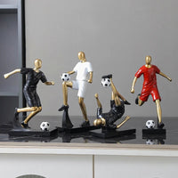 Dynamic Football Player Sculpture - Range - Notbrand