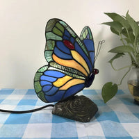 Enchanting Stained Glass Butterfly Lamp - Range - Notbrand