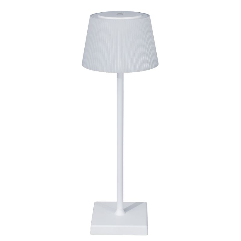 Tate Rechargeable Touch Lamp - White - NotBrand