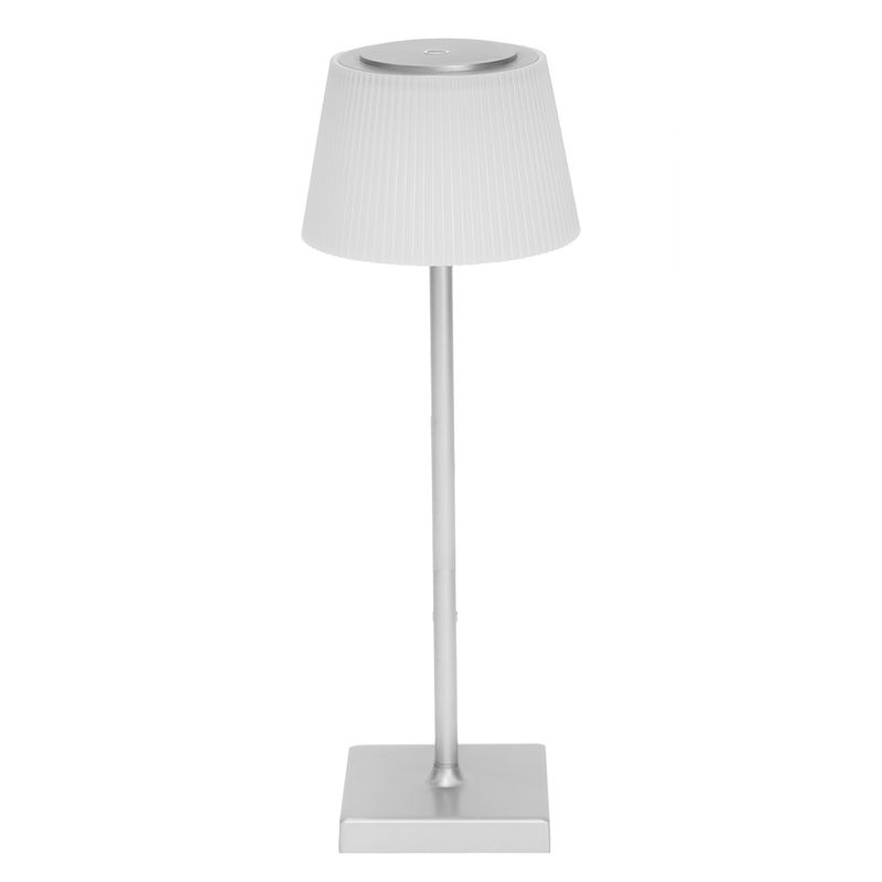 Tate Rechargeable Touch Lamp - Silver - NotBrand