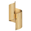 Helix Metal Wall Sconce - Gold - Notbrand