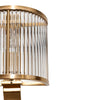 Hayworth Wall Sconce in Metal & Glass - Brass - NotBrand