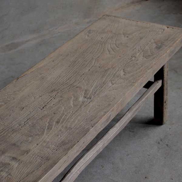 Strazar 120 Year Old Elm Coffee Table - Natural - Notbrand