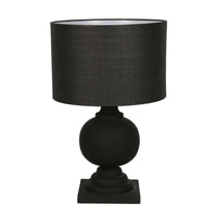 Coach Table Lamp - Black - Notbrand