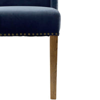 Ithaca Dining Chair - Navy - Notbrand