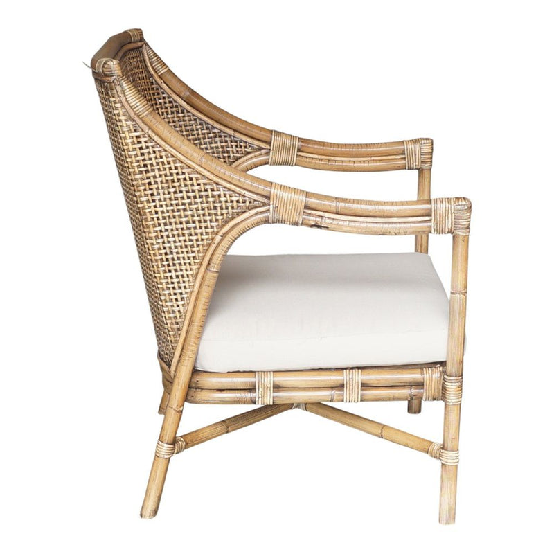 Havana Rattan Occasional Chair - Natural - Notbrand