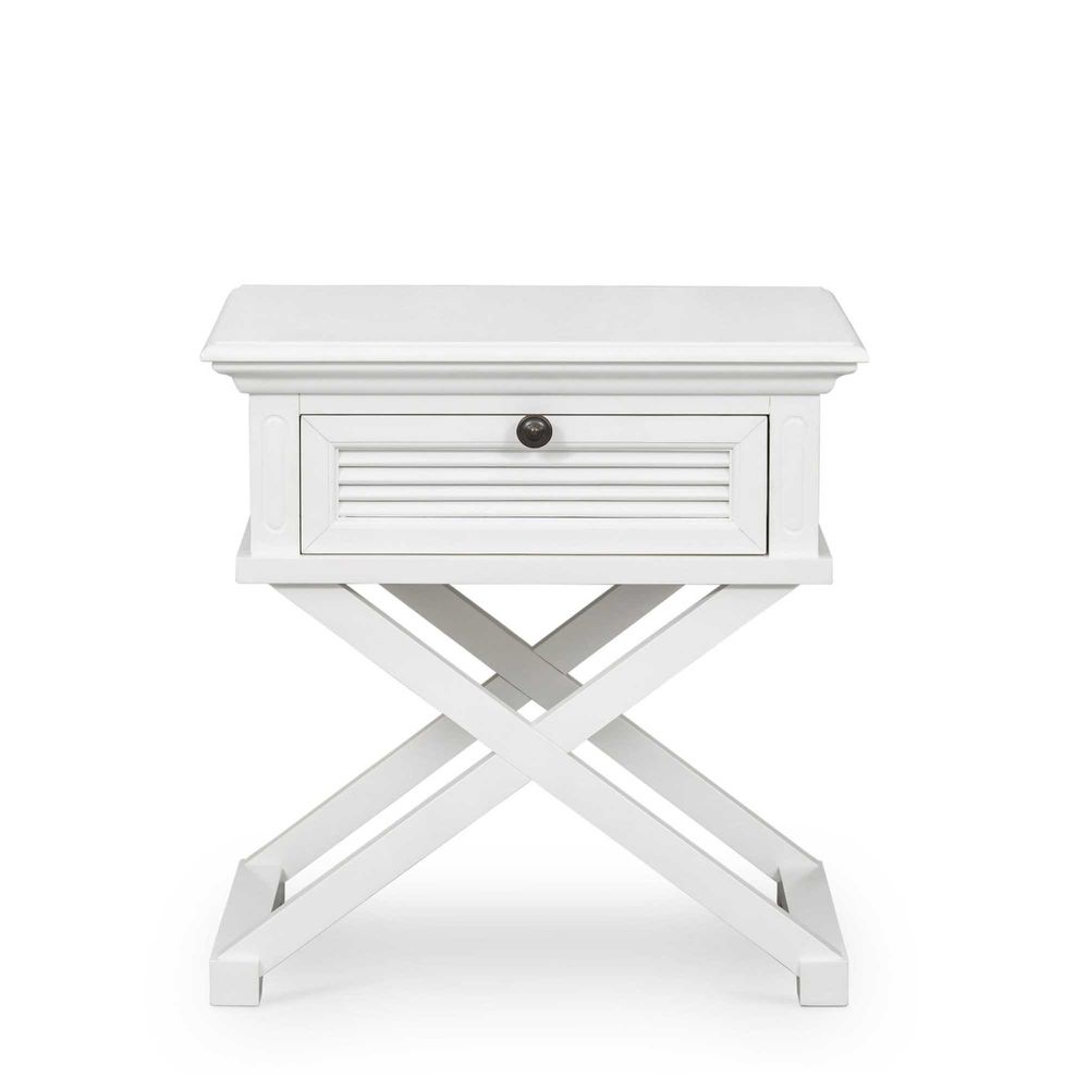 West Beach Side Table - White - Notbrand