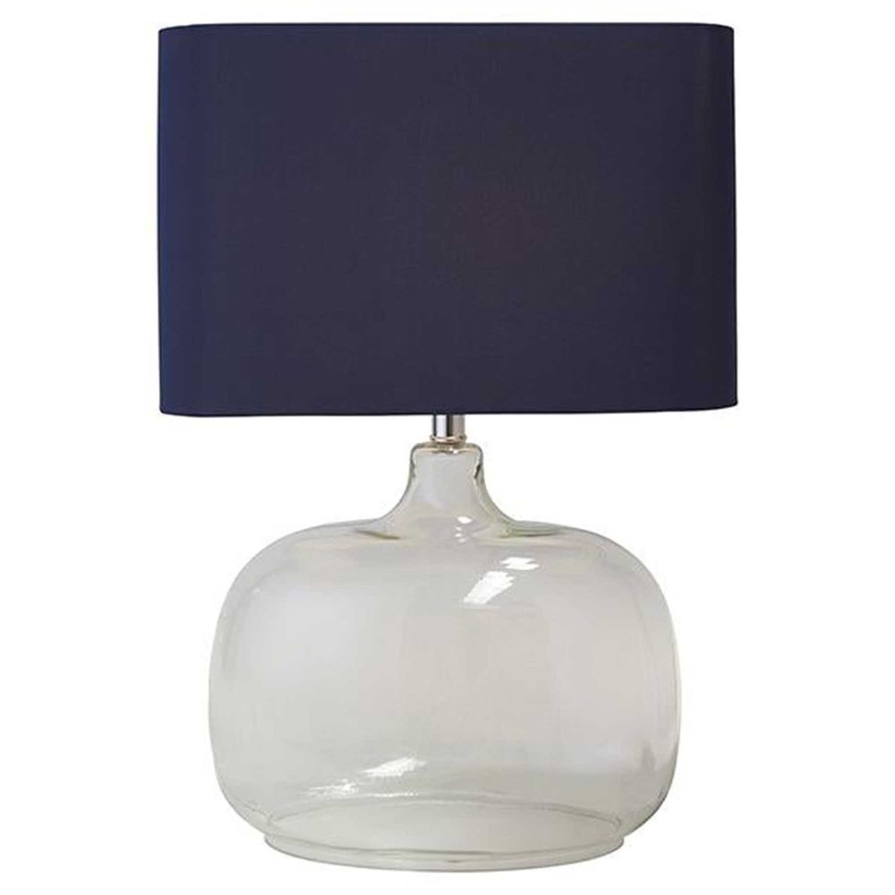 Shaynna Blaze Torquay Glass Dome Lamp - Blue Shade - Notbrand